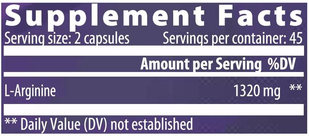 L -arginin 660 mg - 90 kapsula