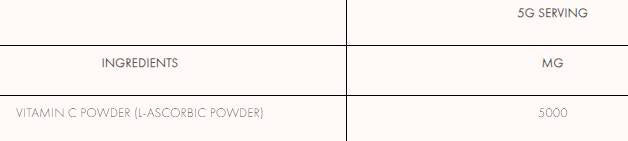 Vitamin C prah 300 grama