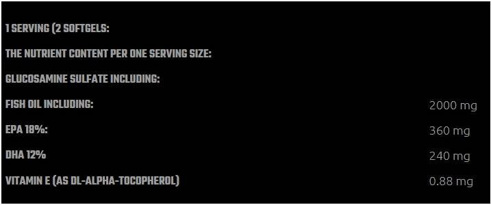 Omega 3 | 360 mg EPA 240 mg DHA - 60 gel kapsula