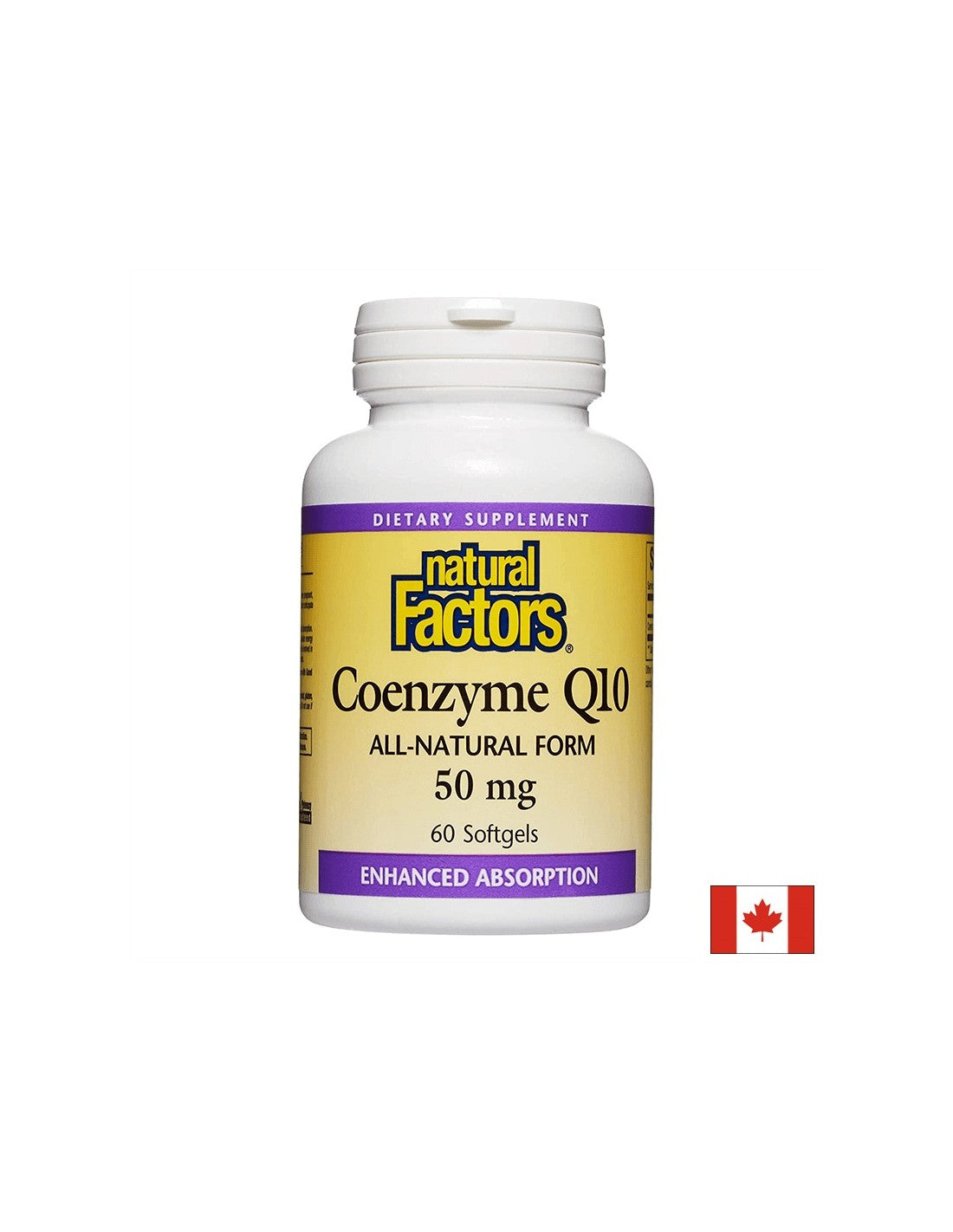 Koenzim Q10 50 mg | Potpuno prirodni oblik - 60 gel kapsula