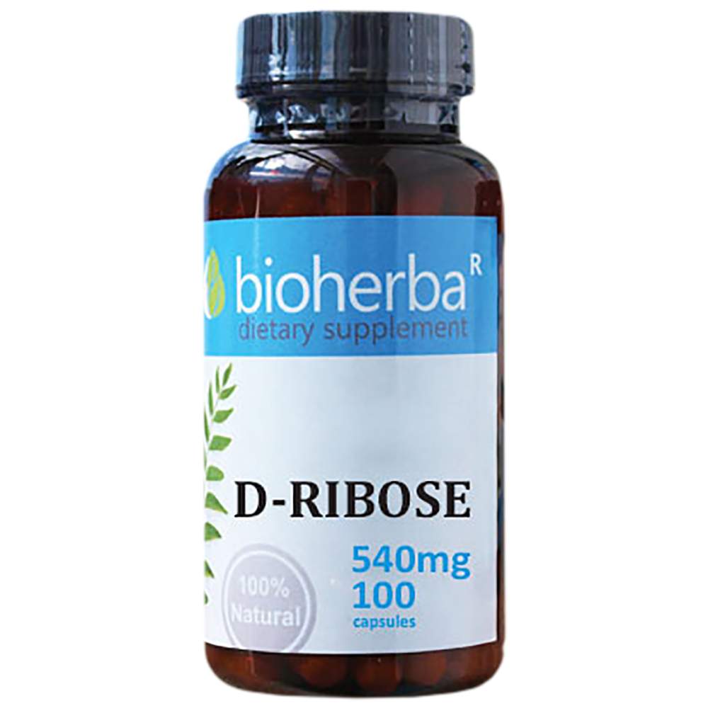 D -riboza 540 mg - 100 kapsula
