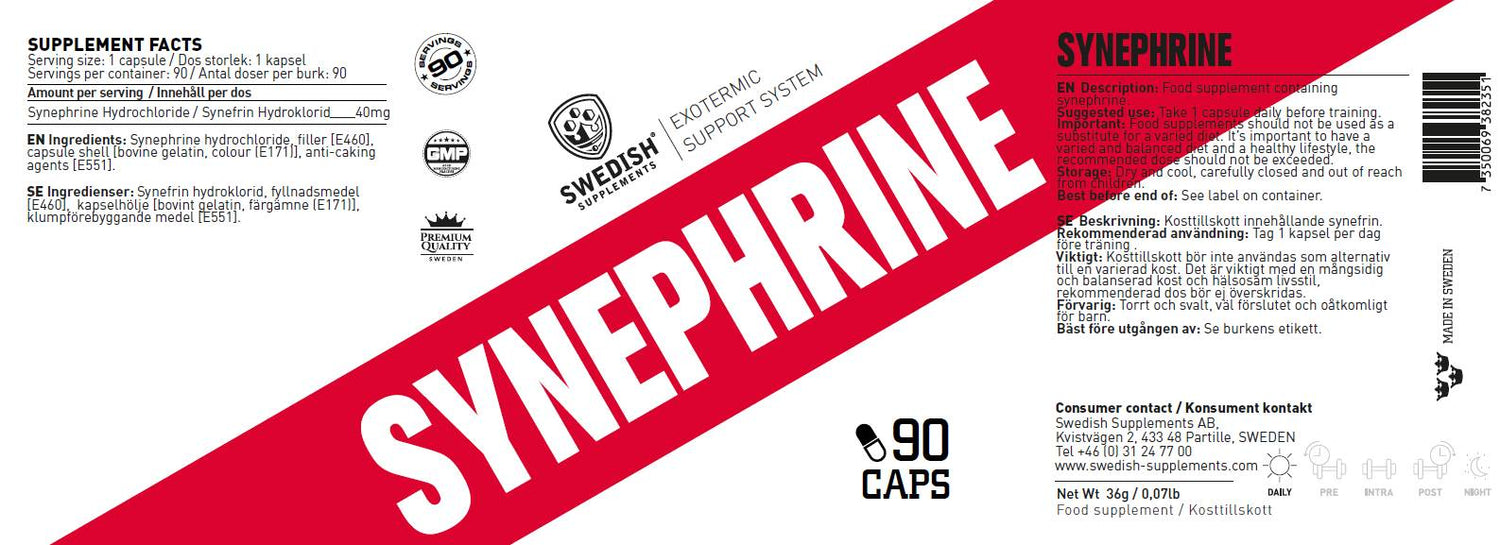 Synefrin HCl - 90 kapsula
