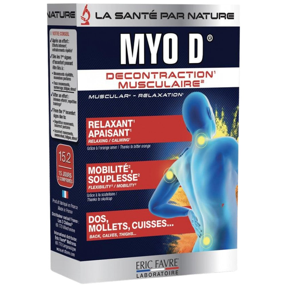 Myo D® | Mišićno opuštanje - 30 tableta