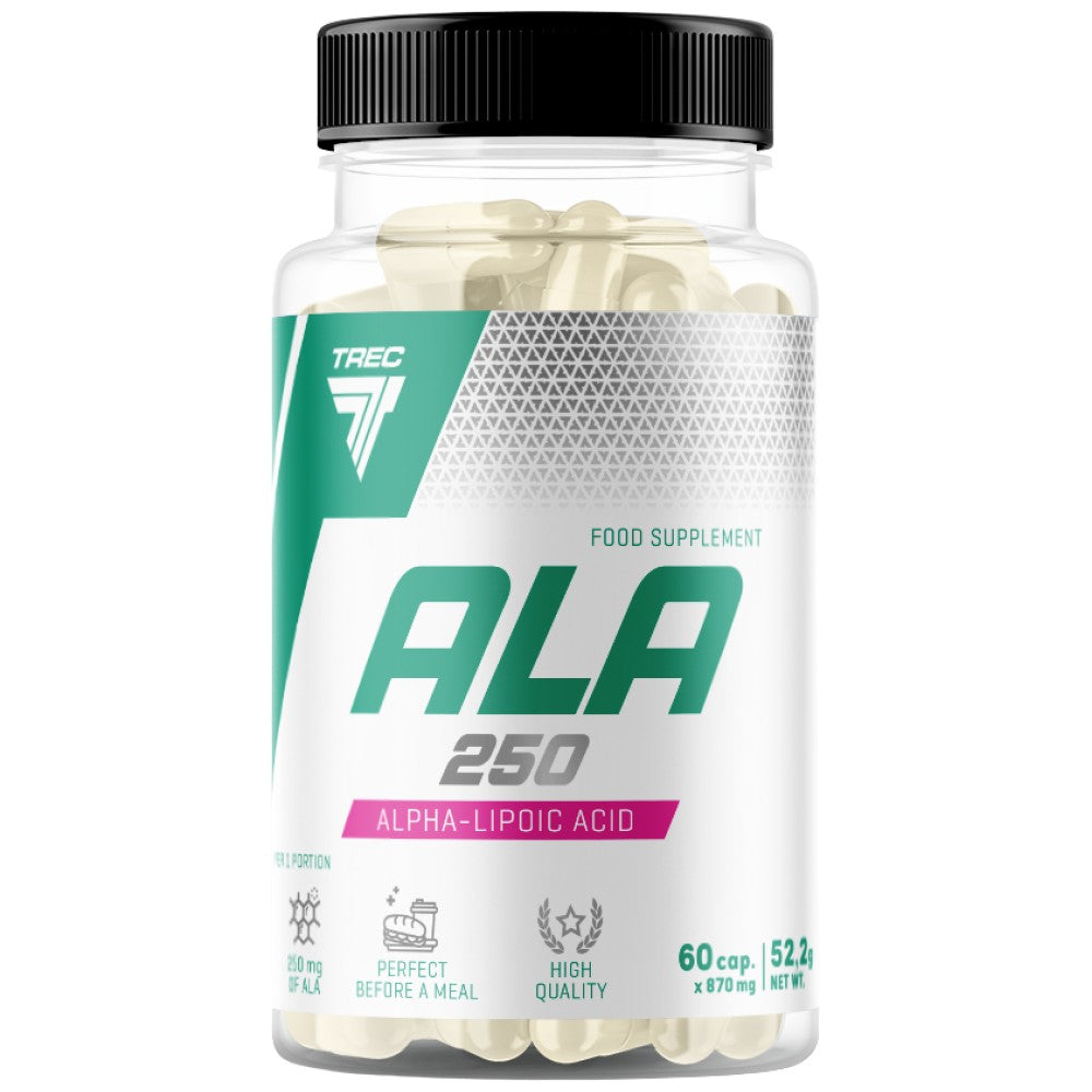 ALA 250 | Alfa lipoična kiselina 250 mg - 60 kapsula