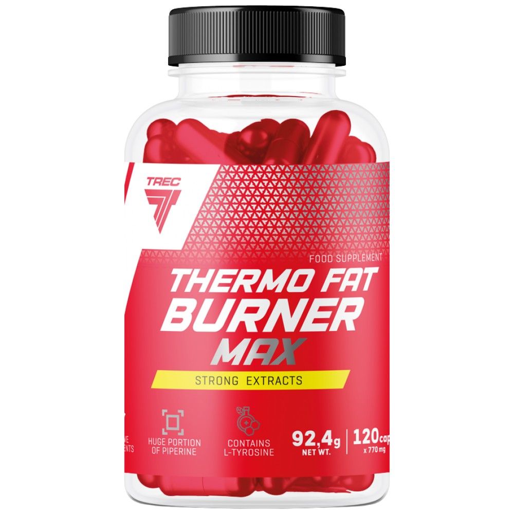 Thermo Fat Burner Max | Snažni ekstrakti - 120 kapsula