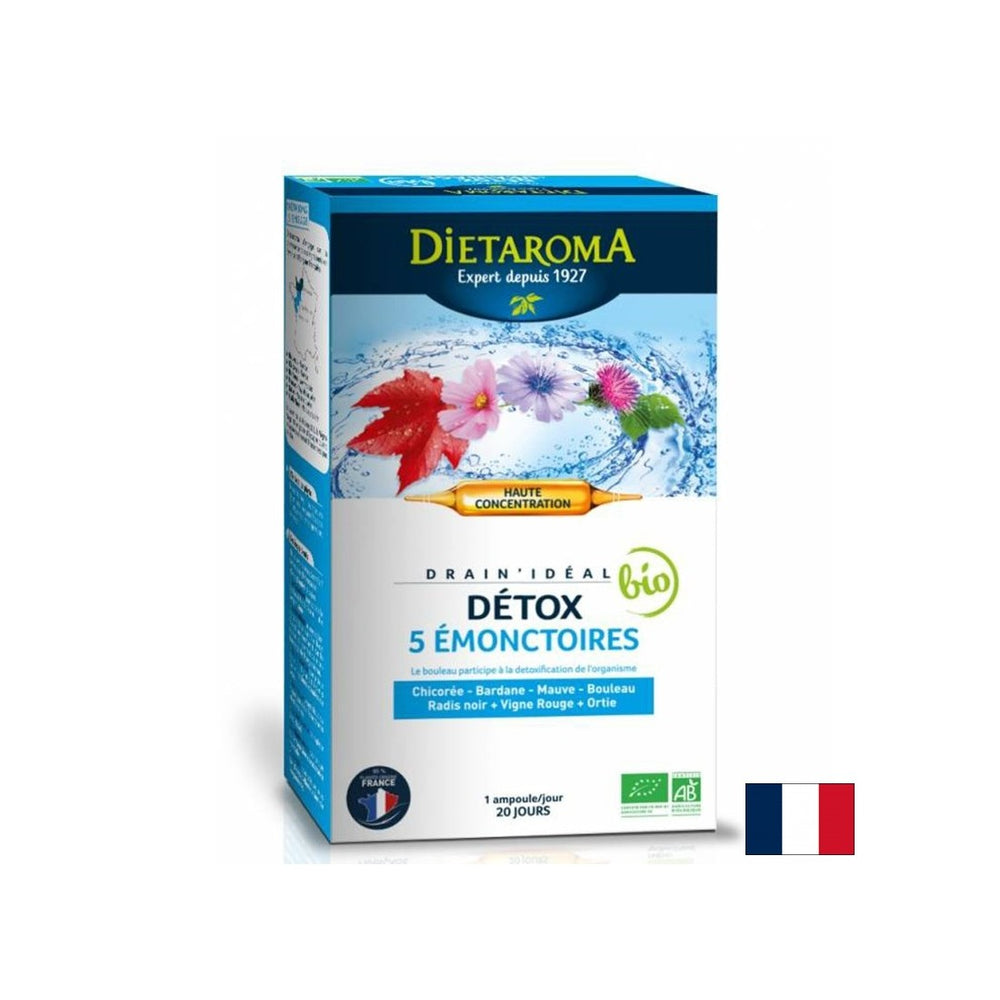 Detox (biljna formula), 20 ampula za piće