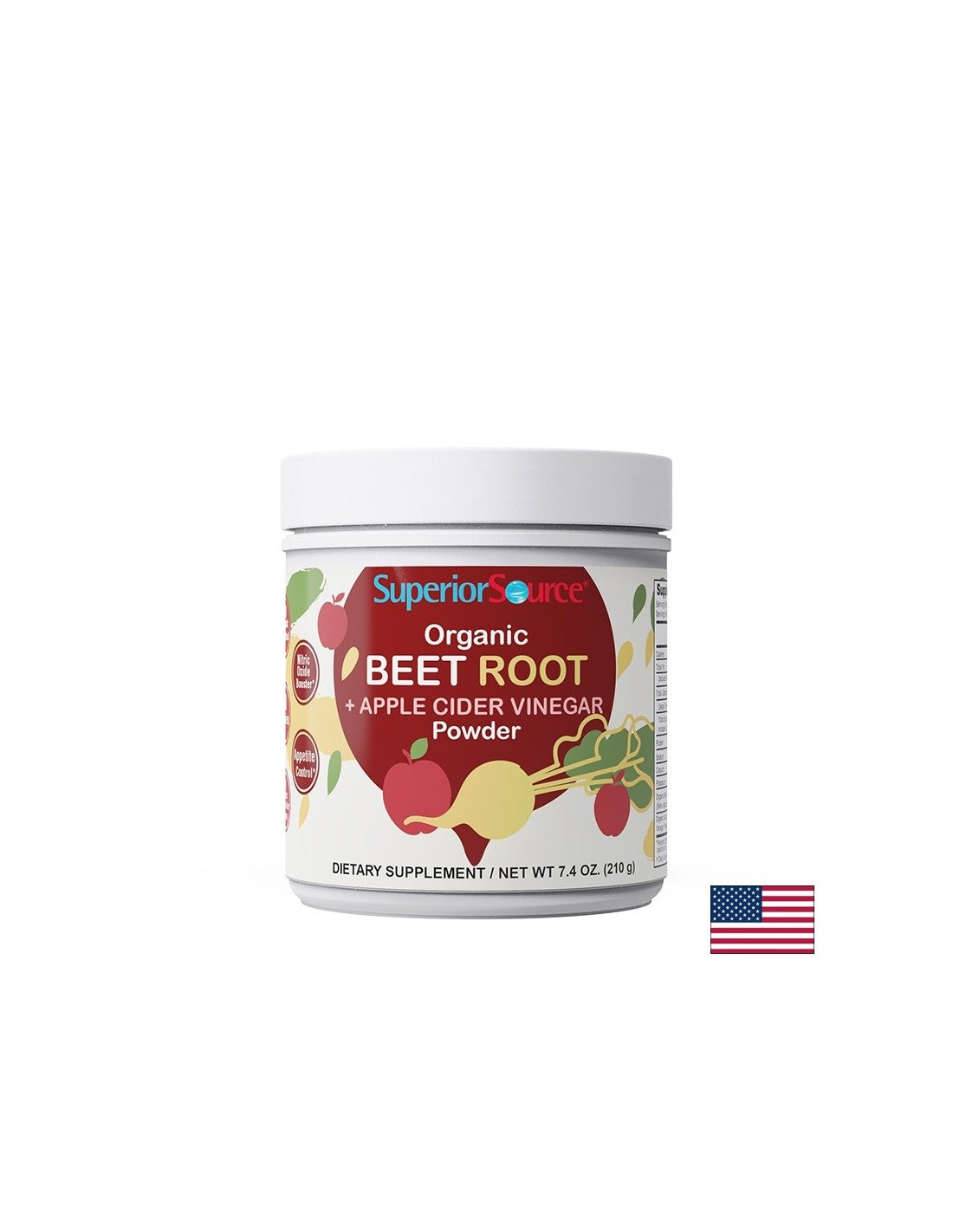 Detox - Organska buba + jabučni ocat, 210 g praha