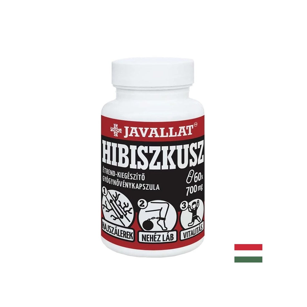Dobra cirkulacija krvi i vensko zdravlje - hibiskus, 700 mg x 60 kapsula