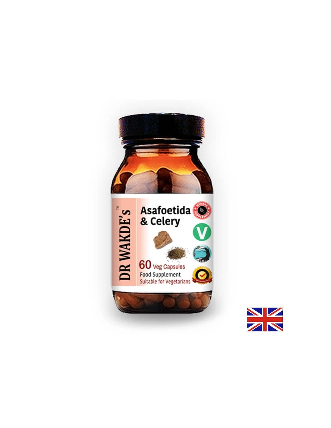 Asafoetida i celer - umiruje probavni i živčani sustav, 60 kapsula