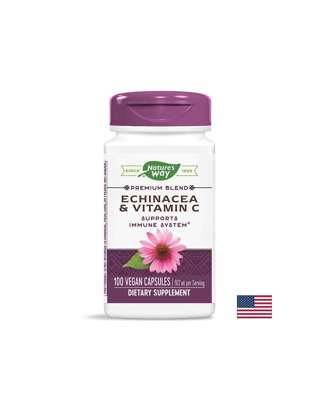 Ehinacea & Vitamin C/Ehinacea & Vitamin C x 100 kapsula Nature's Way