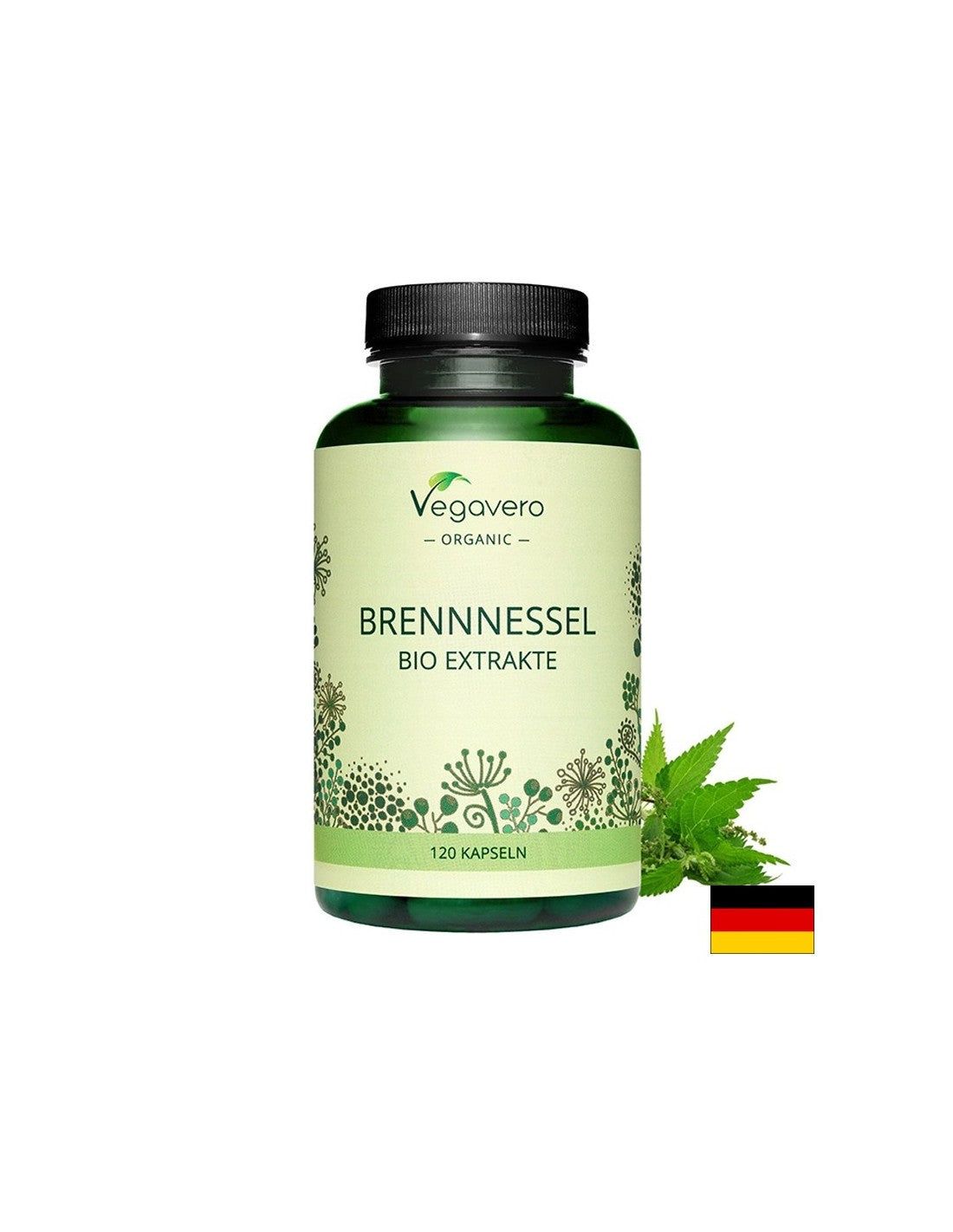 Ekstrakt bio koprive - Brennessel Bio Extrakte, 120 kapsula <tc>Vegavero</tc>