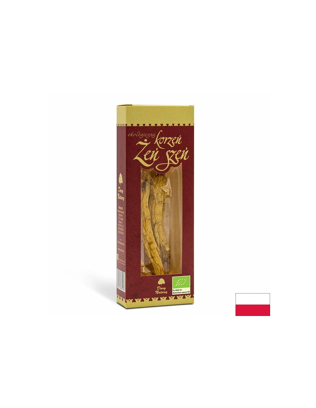 Energija i imunitet - Ginseng (korijen) BIO, 20 g <tc>Dary Natury</tc>