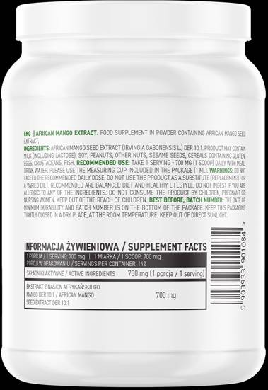 Afrički ekstrakt manga / prah 100 grama