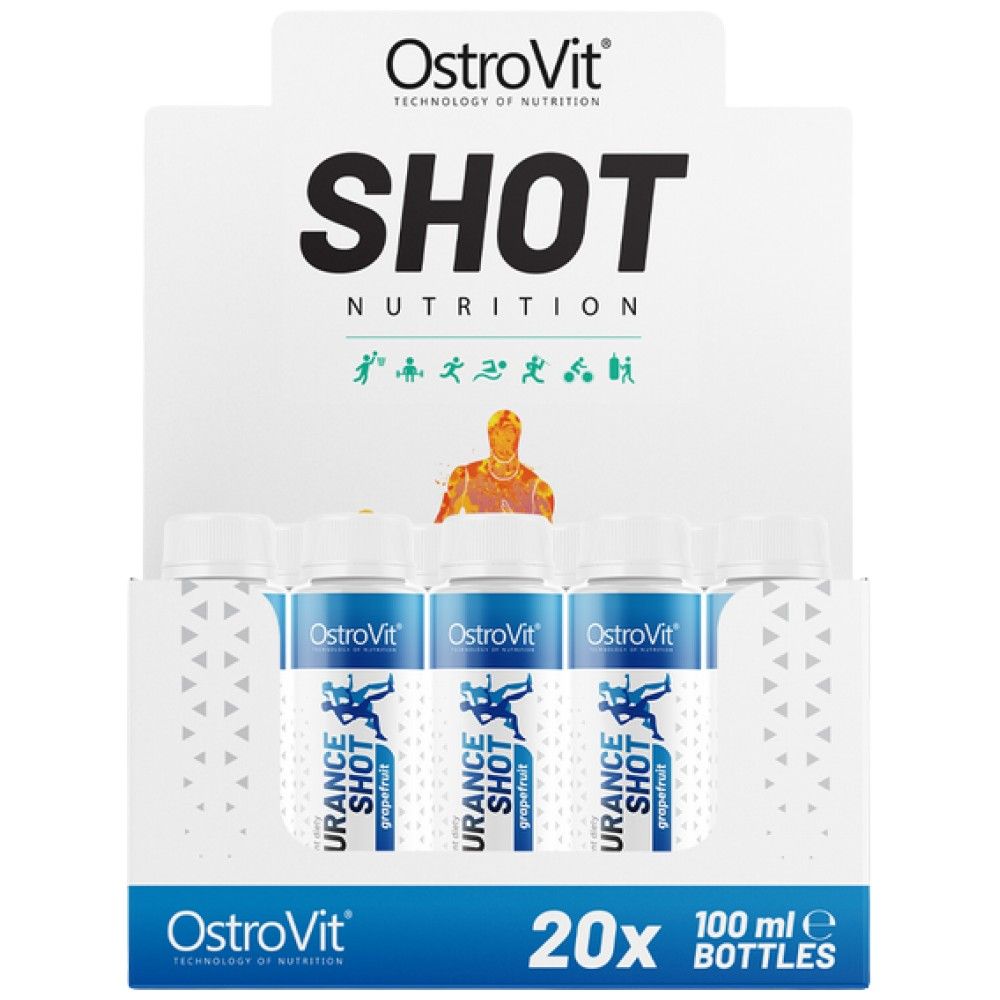Shot izdržljivosti | Prije vježbanja s ATP energijom - 20 x 80 ml