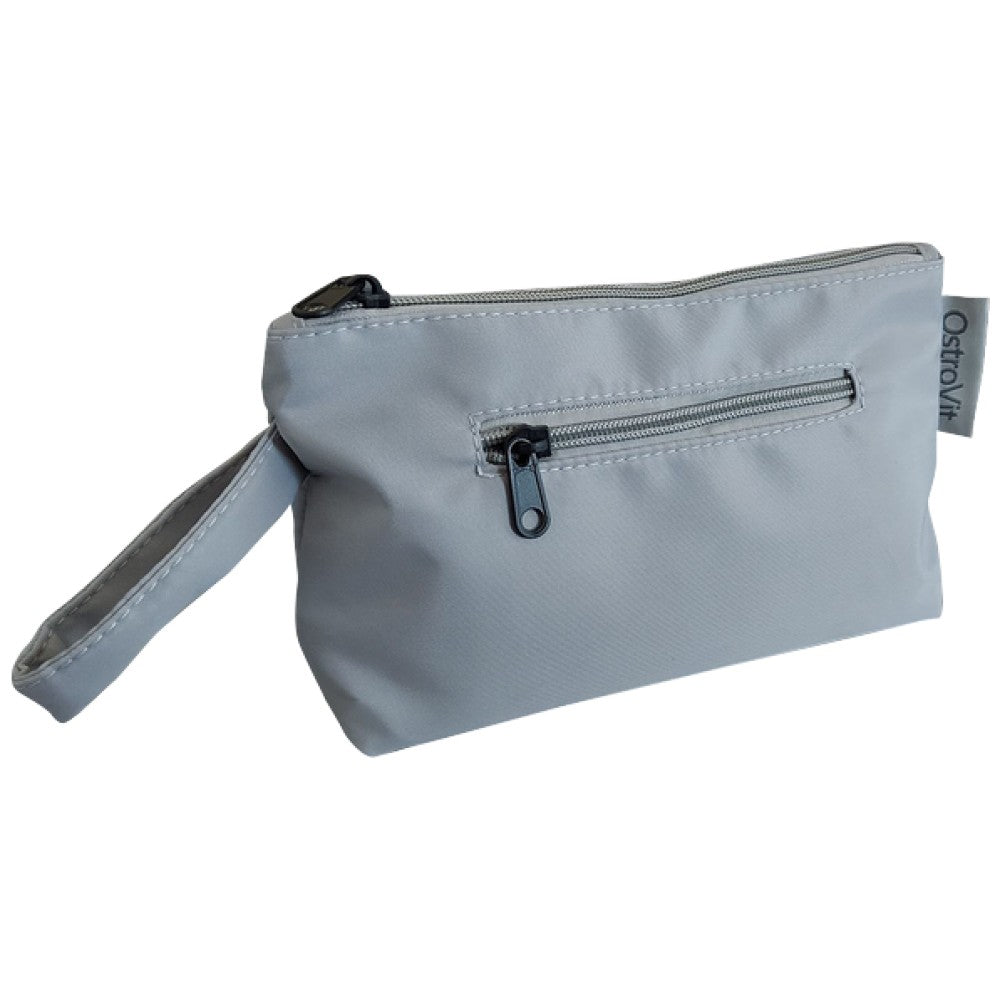 Vodootporna torba za make-up | Vodootporna toaletna vrećica - siva 25 x 12 cm