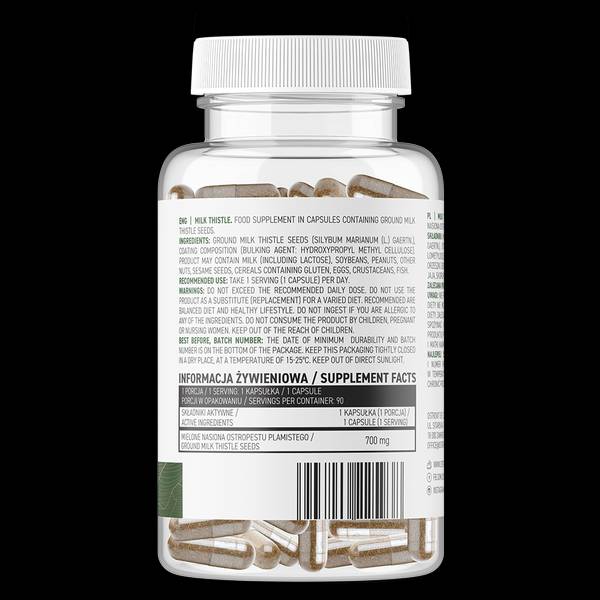 Mliječni čičak 700 mg / vege - 90 kapsula