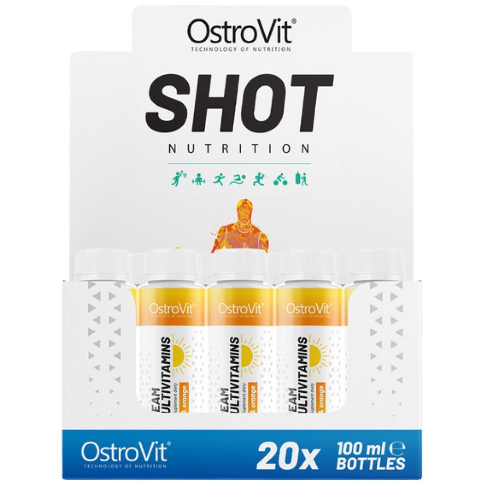Sunbeam Multivitaminis Shot | Bolja formula tan - 20 x 100 ml