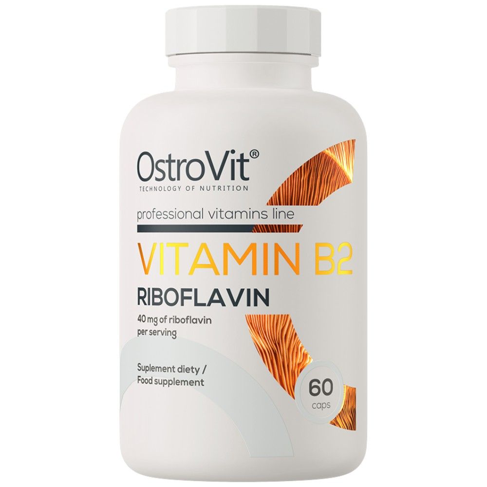 Vitamin B2 riboflavin 40 mg - 60 kapsula