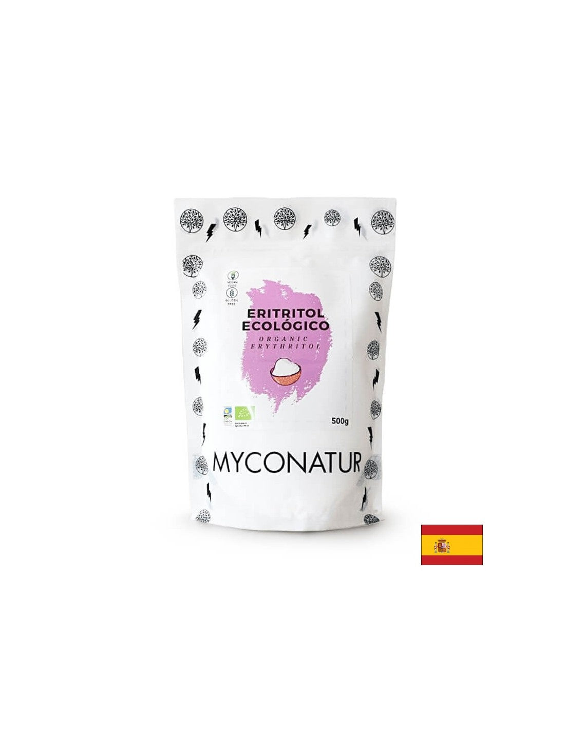 Eritritol Bio - Bio Eritritol, 500 g <tc>Myconatur</tc>