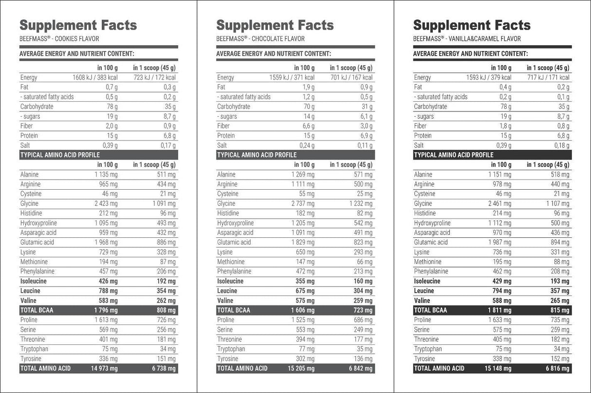 Beefmass - 3000 grama