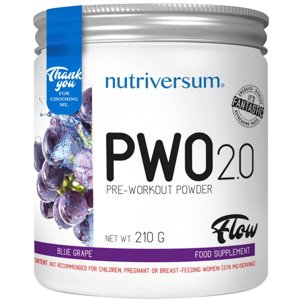 PWO 2.0 Flow | Prah prije vježbanja - 210 grama