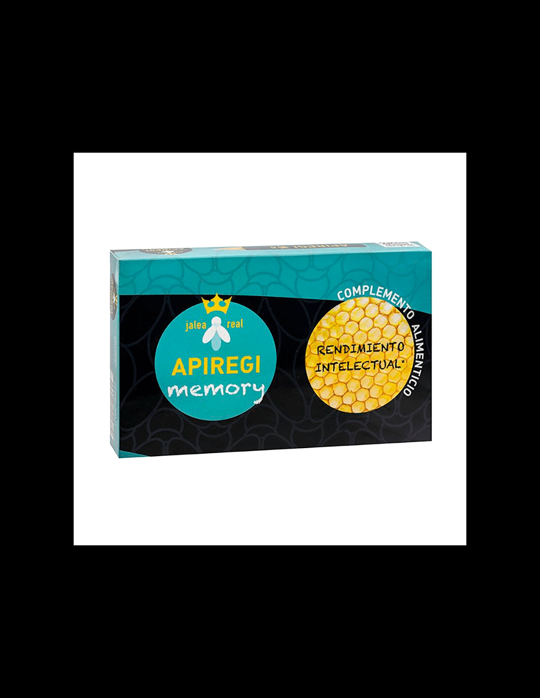 Memory and concentration formula - with royal jelly, herbal extracts and vitamins, 20 ampoules x 10 ml - Nutra Best Europe