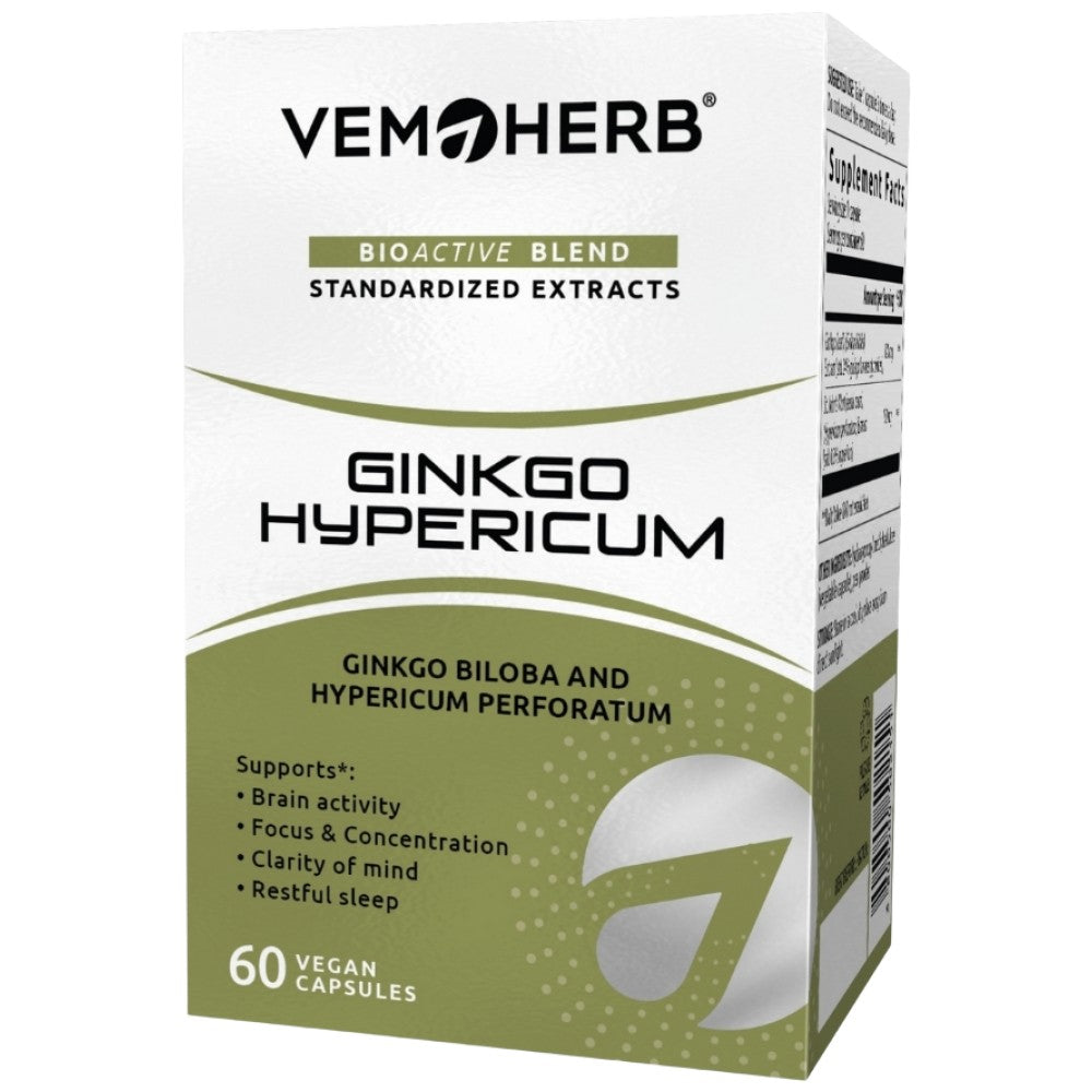Ginkgo Hypericum - 60 kapsula