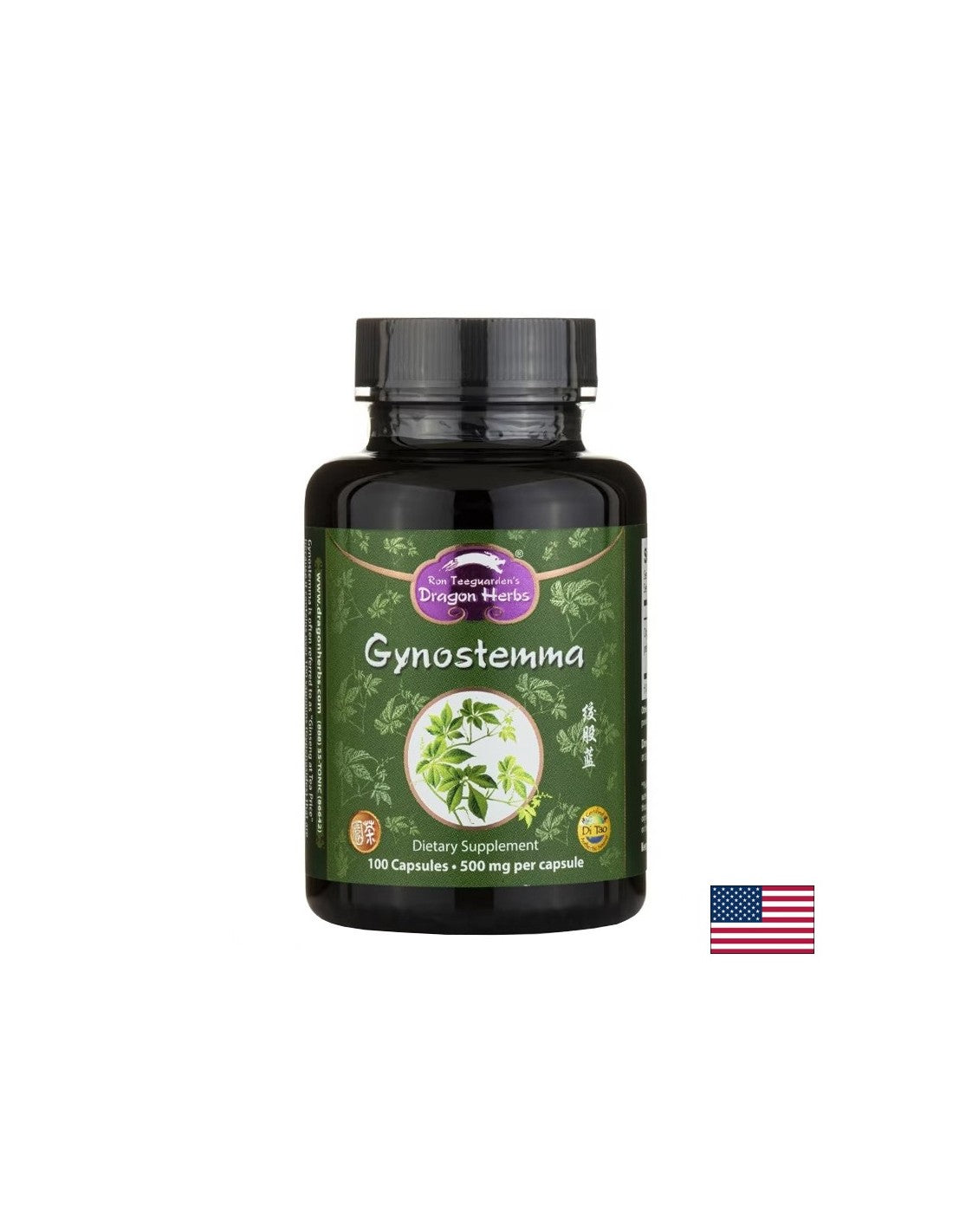 Gynostemma (šećer u krvi i metabolizam), 500 mg x 100 kapsula
