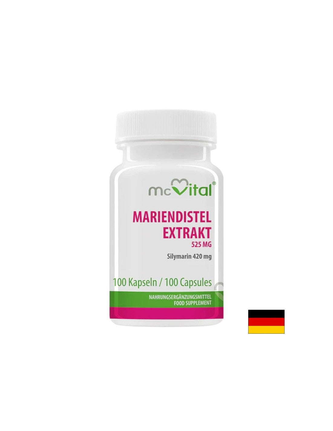 Njega jetre - ekstrakt mlijeka čička, 525 mg x 100 kapsula