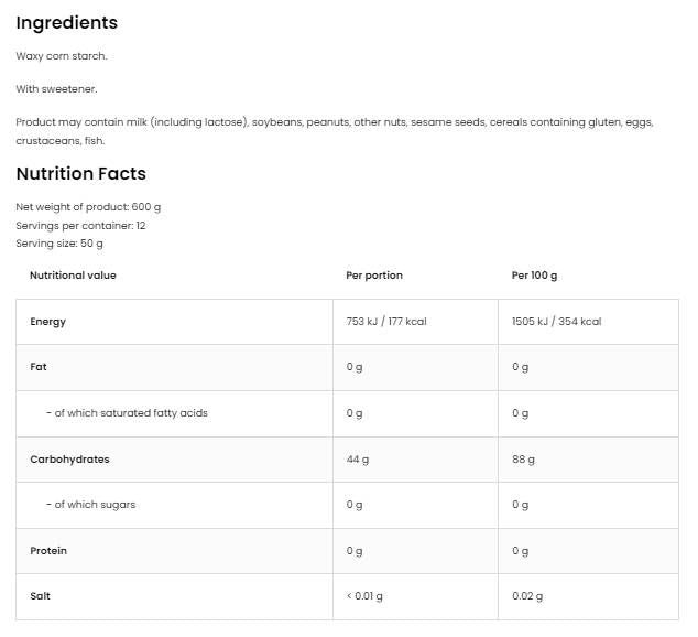 Voštani kukuruz - 600 grama