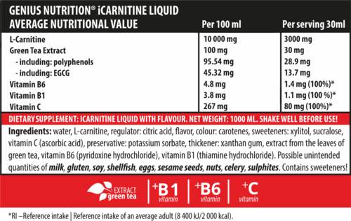 l'Carnitine Liquid - 1000 ml