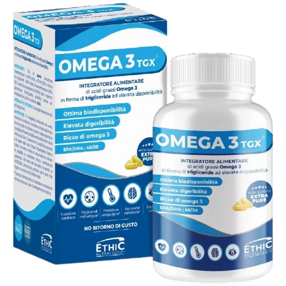 Omega 3TGX | sa 70% omega -3 - 180 softgels