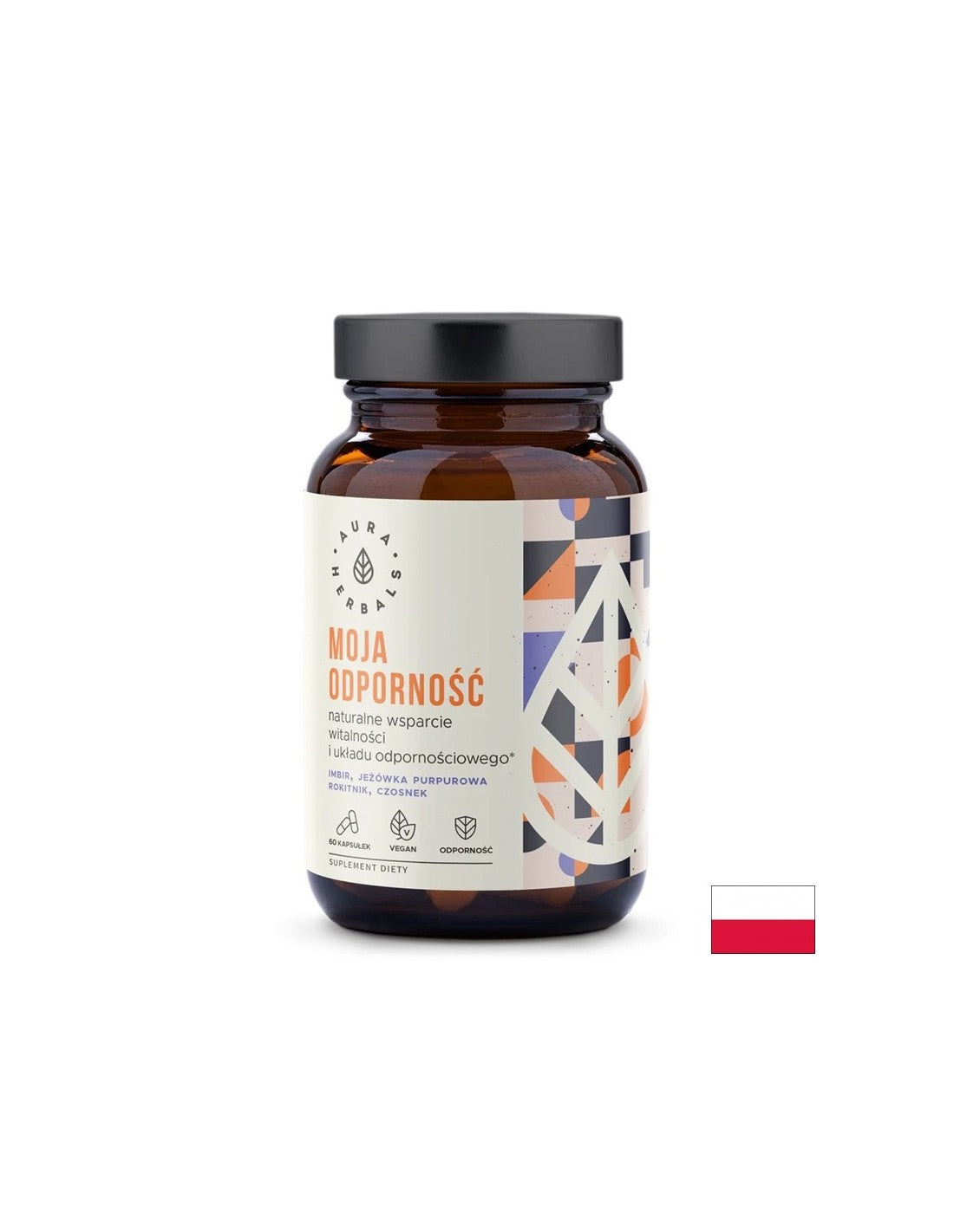 Imunitet (biljna formula s ehinacejom, đumbirom, češnjakom i morskim bučama), 60 kapsula