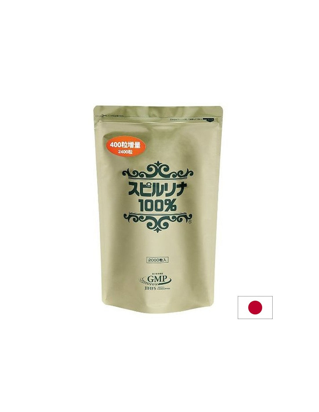Japanska spirulina 100% - detoksikacija i imunitet, 2400 tableta