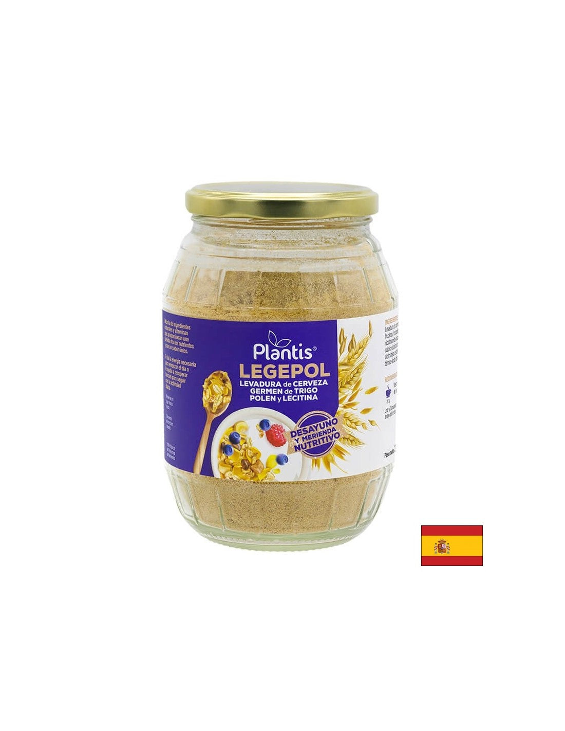 Imunitet i energija - pivovarski kvasac, pčelinji pelud i lecitin - Legepol Plantis® - Prašak, 375 g