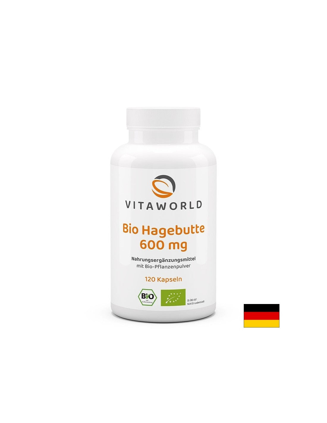 Imunitet i cirkulacijski sustav - Rosehip (voće), organski, 600 mg x 120 kapsula