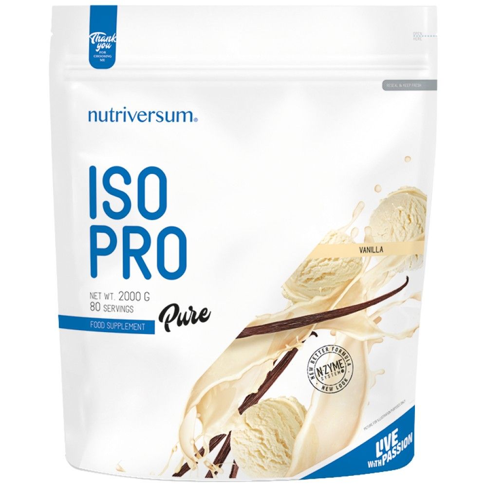 ISO Pro čista sirutka | Izolat s N -Zyme sustavom - 2000 grama