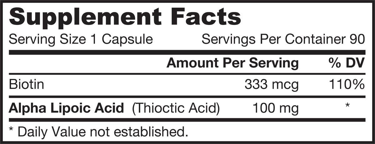 Alfa lipoična kiselina 100 mg - 90 kapsula