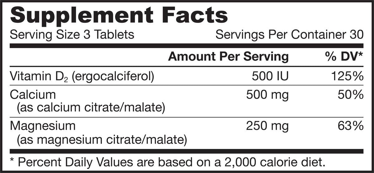 Cal-Mag citrates 90 tableta