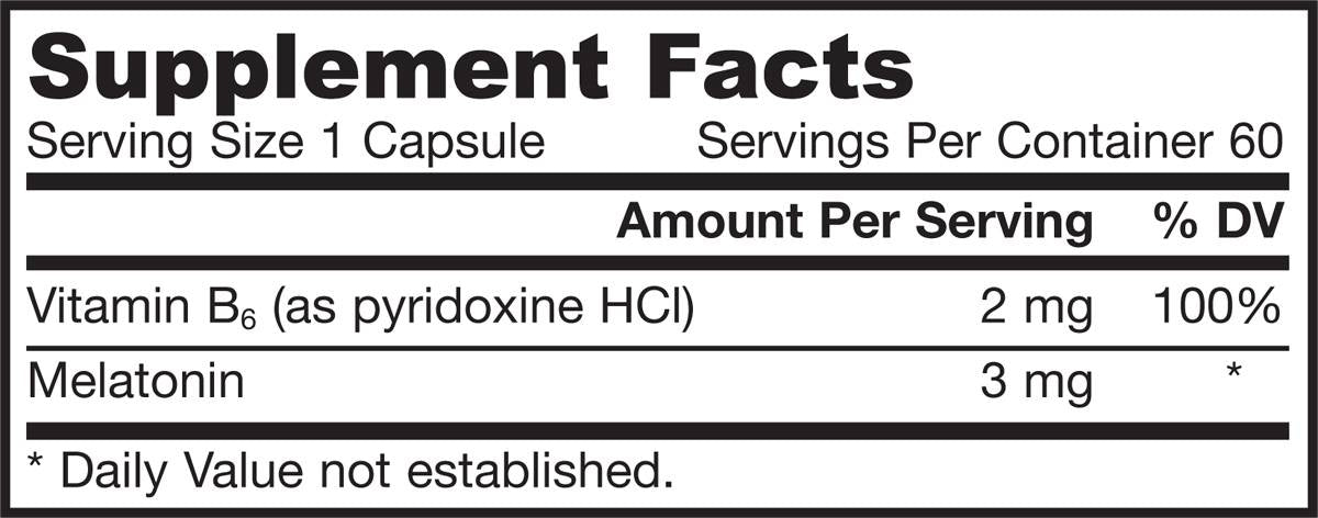 Mellow Tonin 3 mg 60 kapsula