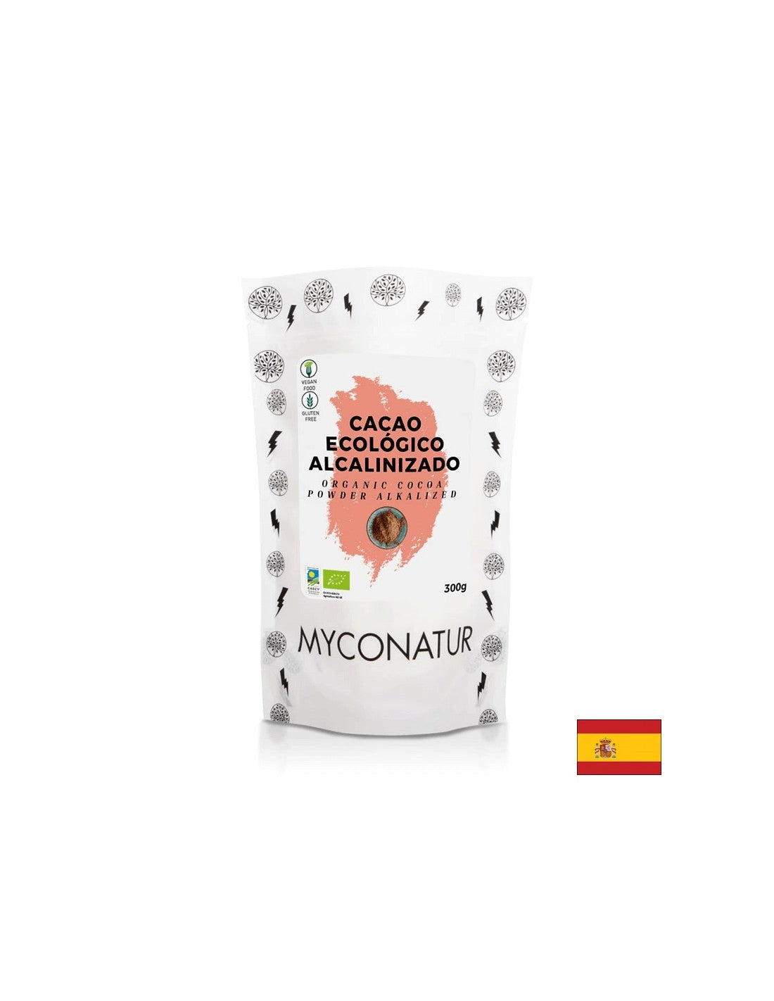 Kakao (alkalizirano), bio, 300 g praha