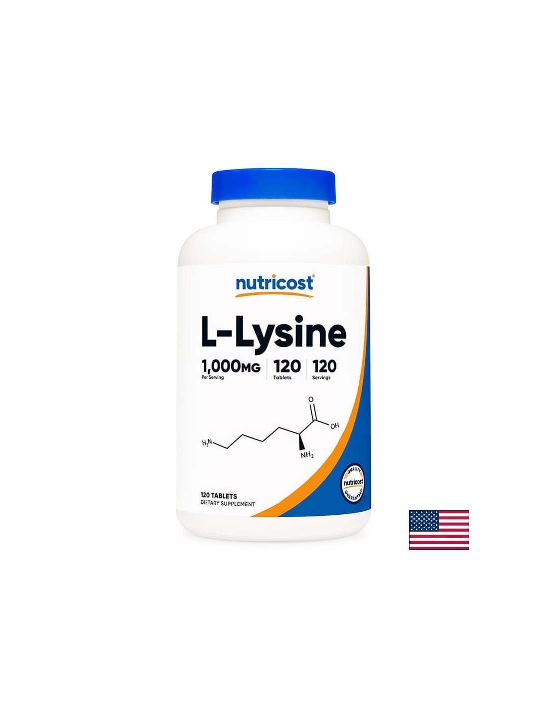 Herpes Simplex, koštani sustav - L -lizin (hidroklorid) 1000 mg, 120 tableta