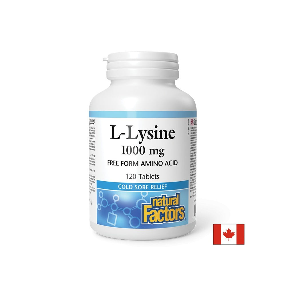 Herpes Simplex, osteoporoza i zdravlje srca - L -lisine, 1000 mg x 120 tableta