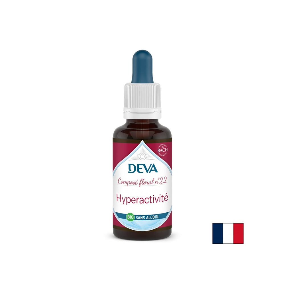 Hiperaktivnost, cvjetne esencije, bach kapi br. 22 (bez alkohola), 30 ml