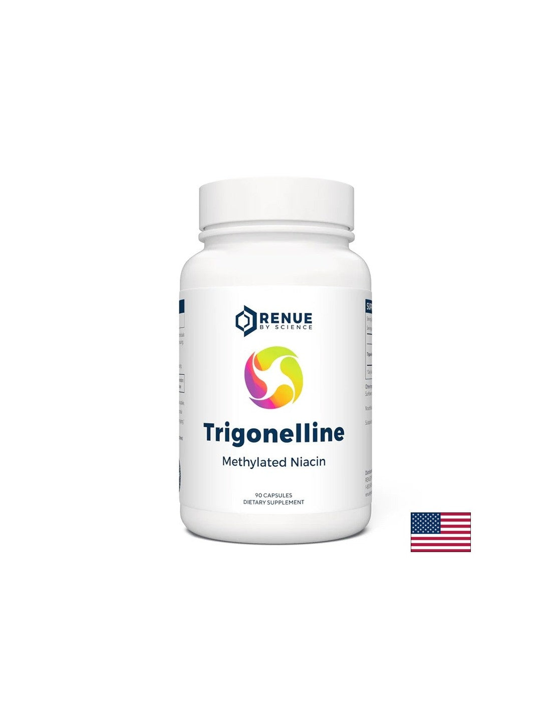 Trigonelin (metilirani niacin) - NAD+ pojačivač - stanično zdravlje, 90 kapsula tijekom 3 mjeseca unosa