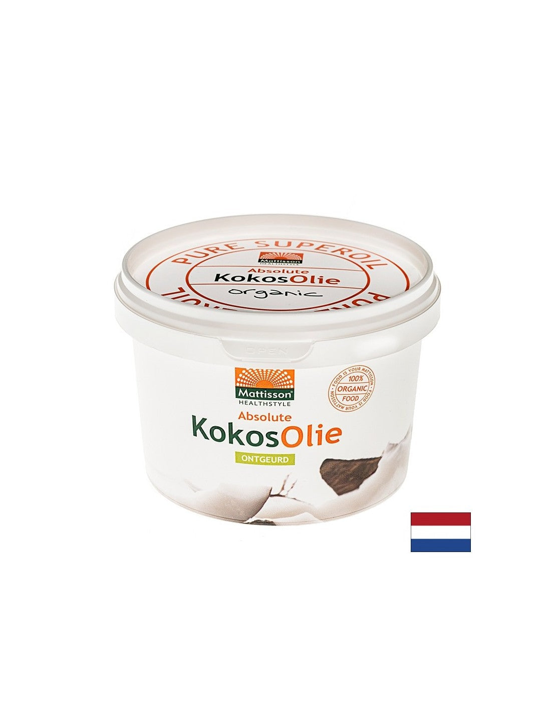 Kokosovo ulje (dezodorizirano) Bio, 500 ml