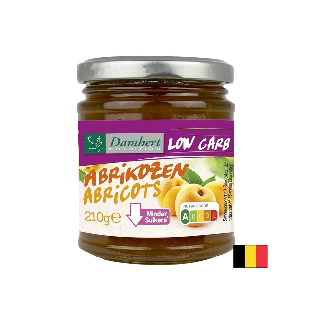 Jam marelice (nisko u ugljikohidratima i šećerima), 210 g