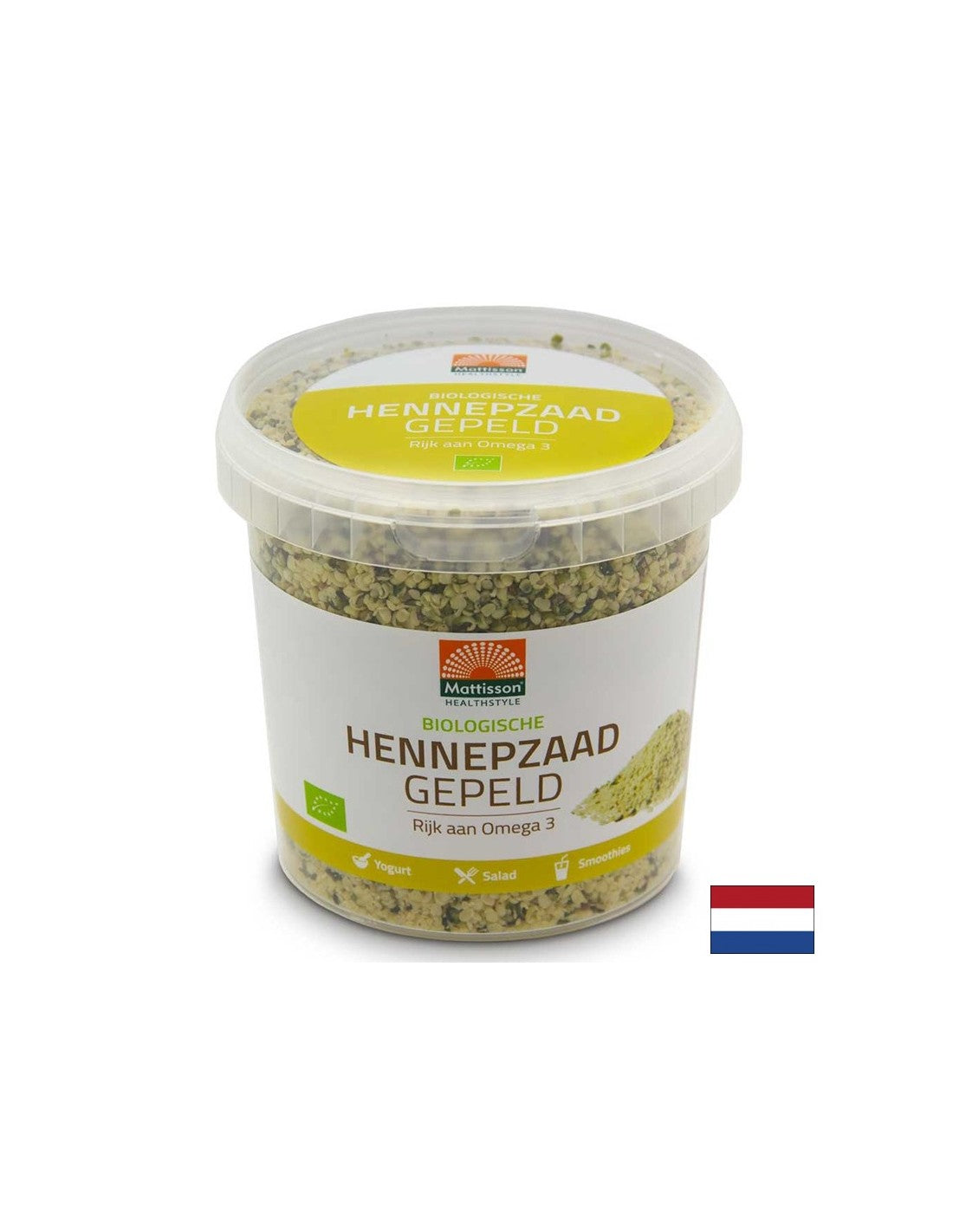 Oguljena bio sjemenke konoplje, 500 g