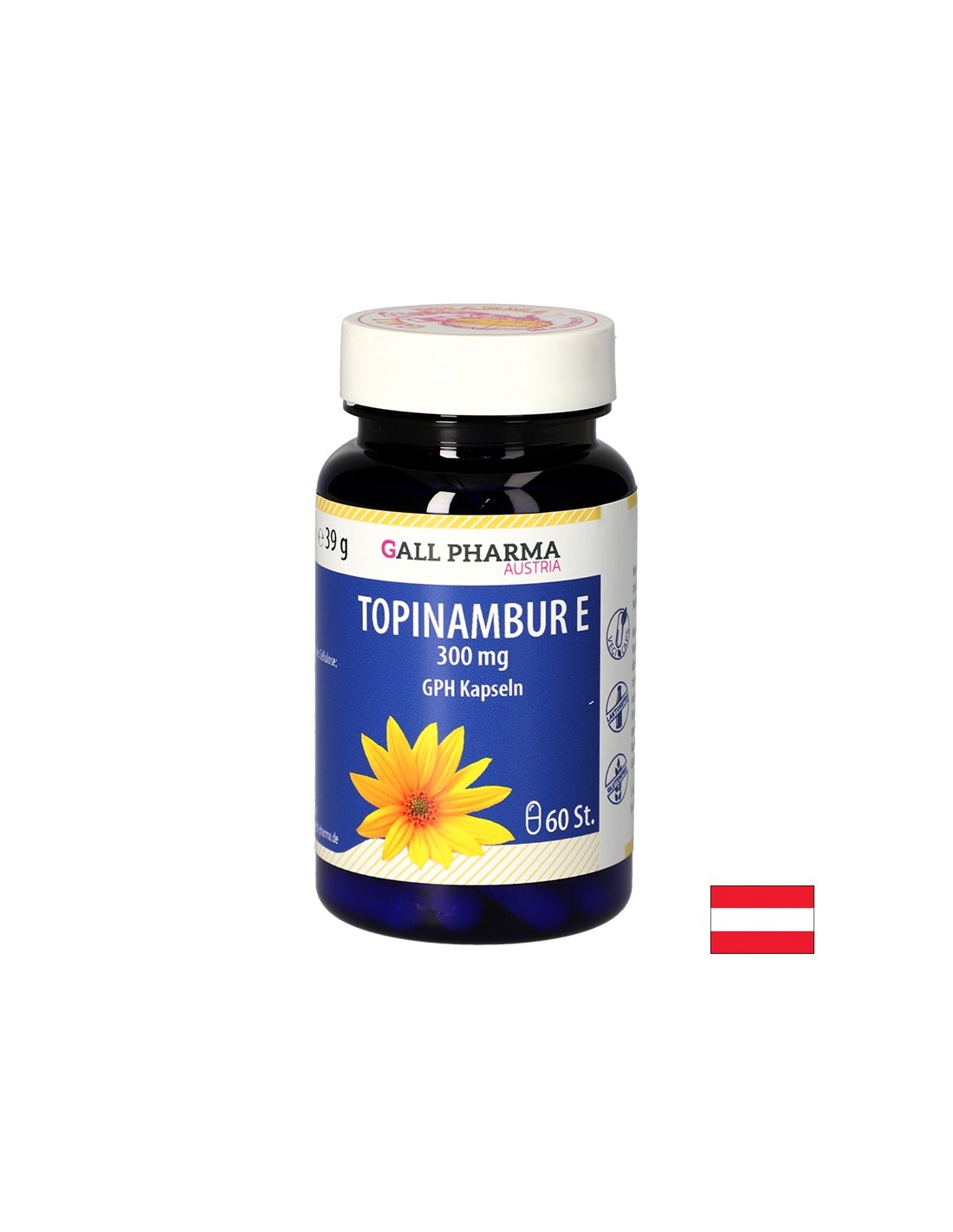 Kontrola težine - Jeruzalem Artichoke + Glucomannan, 60 kapsula