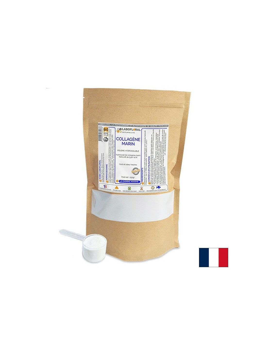 Kosa, kože i zdravi zglobovi - hidrolizirani morski kolagen Naticol® (tip I, III), 250 g praha